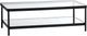Crestview Collection Ellison Black Cocktail Table-0