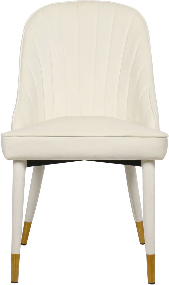 Meridian Furniture Belle Cream Dining Side Chair-1