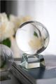A & B Home Chrome Large City Scape Glass Sphere Decorative Object-4