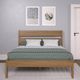 Donco Kids Low Board Urban Oak Full Platform Bed-1