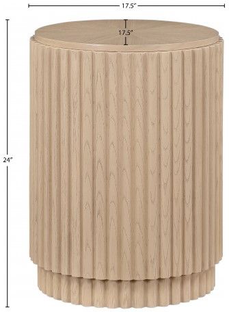 Meridian Furniture Ronin Natural End Table-3