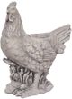 A & B Home Gray Manon Hen Planter-1