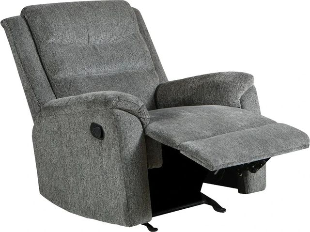 Behold™ Home Abington Charcoal Glider Recliner-3