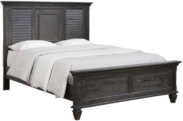 Coaster® Franco 4-Piece Weathered Sage Queen Bedroom Set-1