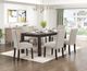 Homelegance® Paulson Taupe/Wire Brushed Brown Side Chair-1