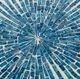 A & B Home 2-Piece Blue Mosaic Accent Table Set-3