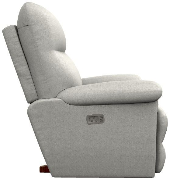 La-Z-Boy® Jay Oatmeal Power Rocking Recliner with Headrest-2
