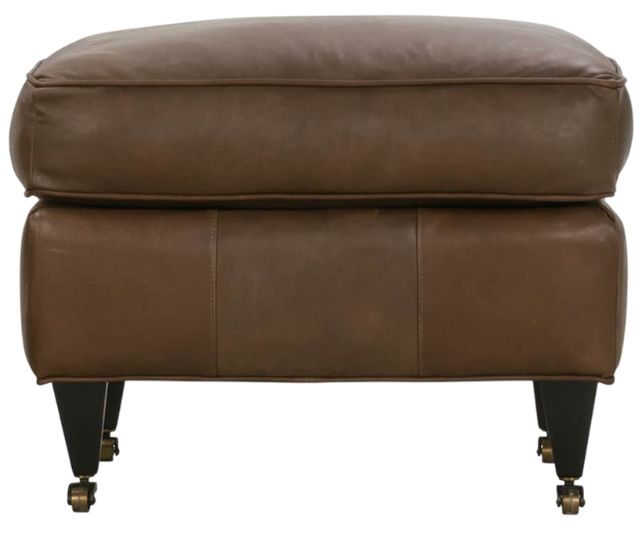 Rowe® Customizable Brooke Leather Ottoman-0