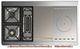 Ilve® Majestic III 48" Midnight Blue Pro Style Dual Fuel Natural Gas Range with Triple Glass Door and Copper Trim-2