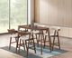 Furniture of America® Ebikon Walnut Counter Table-1