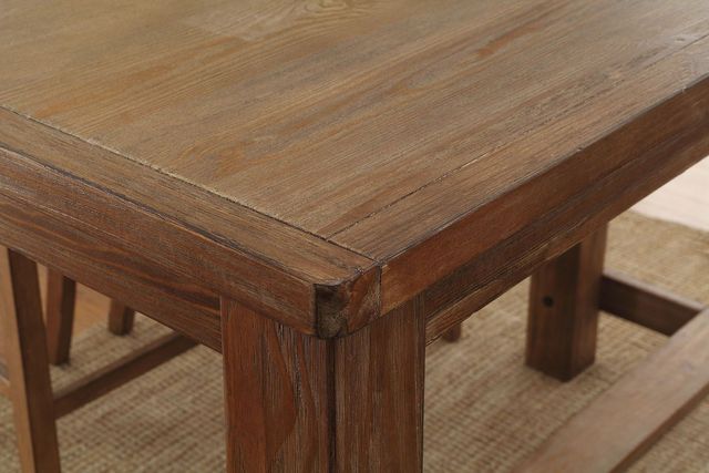 Furniture of America® Sania Rustic Oak Counter Height Table-3