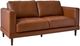 Elements International Hampton Fiero Tan Loveseat-0