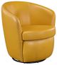Homelegance® Tanner Yellow Swivel Accent Chair-0
