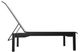 Telescope Casual Leeward Abalone/Snow Fabric/Polymer Outdoor MGP Sling Lay-Flat Stacking Armless Chaise with Wheels-2