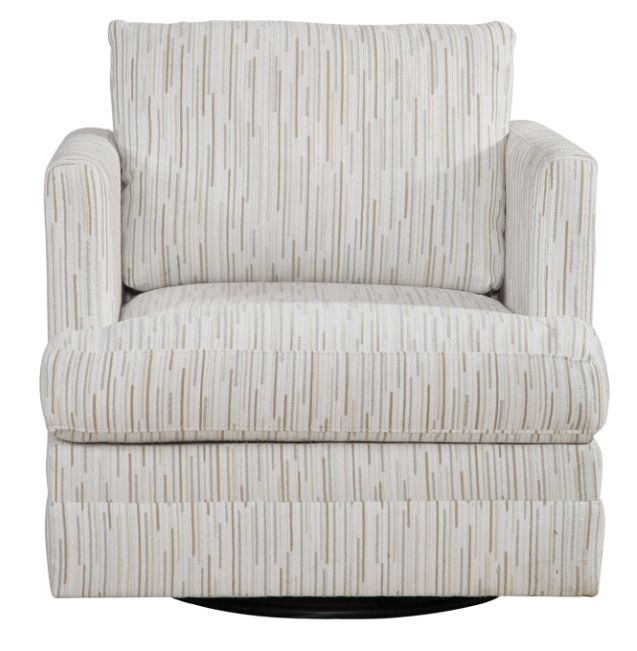 Behold™ Home Carmine Pebble Swivel Chair-1
