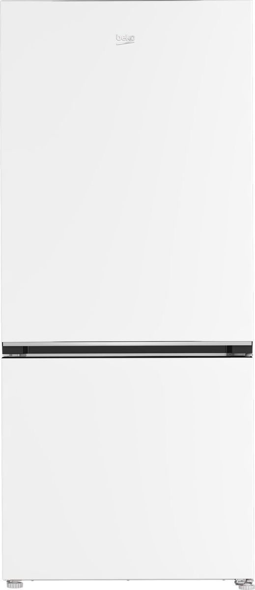 Beko 30 in. 16.1 Cu. Ft. White Counter Depth Bottom Freezer Refrigerator-0