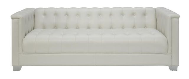 Coaster® Chaviano Pearl White Sofa-1