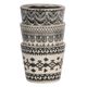 A & B Home 3-Piece Black/White Garden Planter Set-5