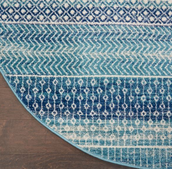 Nourison Home™ Passion 5' Round Style 12 Area Rug-2