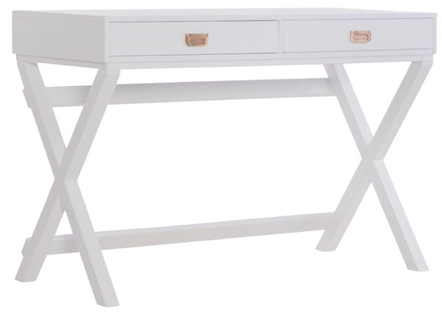 Linon Peggy White Writing Desk-0