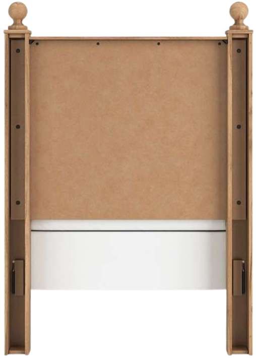 Signature Design by Ashley® Galletyn Warm Brown Youth Twin Panel Bed-2