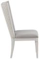 ACME Furniture 2-Piece Katia Light Gray/Weathered White Hostess Chair Set-5