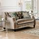 Furniture of America® Elicia Champagne Loveseat-0