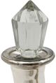 A & B Home Nina Silver Bottles-1