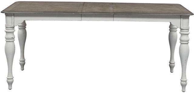 Liberty Furniture Magnolia Manor 5-Piece Antique White/Weathered Bark Optional Dining Set-3