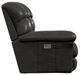 La-Z-Boy® Randell Dark Chocolate Leather Power Rocking Recliner with Headrest and Lumbar-2
