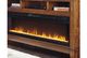 Signature Design by Ashley® Entertainment Accessories Black Wide Fireplace Insert-3