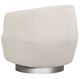 Fairfield® Customizable Dhalia Swivel Chair with Nickel Base-3