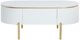 ACME Furniture Daveigh Gold/White Coffee Table-3