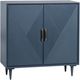 Crestview Collection Arvada Blue Cabinet-0