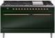 Ilve® Nostalgie II Series 60" Emerald Green Pro Style Dual Fuel Range-0