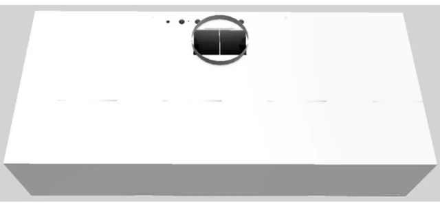 Vent-A-Hood® 54" White Wall Mounted Range Hood-2