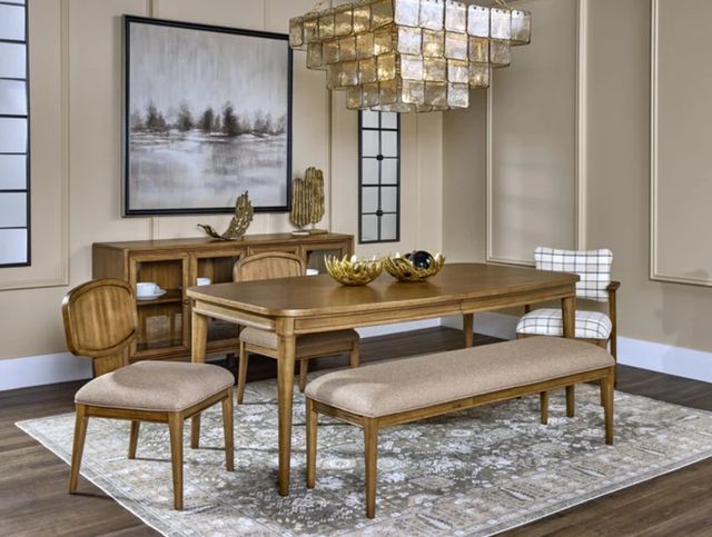 Modus Furniture Carlisle Toffee Crunch Upholstered Dining Side Chair-1