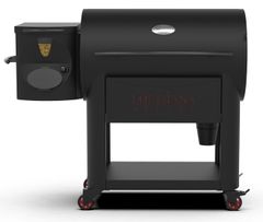 Louisiana Grills Founders Premier 1200 Black Freestanding Wood Pellet Grill