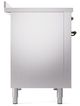 Ilve® Nostalgie II Series 48" Stainless Steel Pro Style Induction Range with Burnished Trim-2