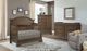 Westwood Design Olivia Rosewood Arch Top Convertible Crib-1