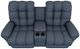 Best® Home Furnishings Customizable Corey Power Reclining Space Saver Console Loveseat with Tilt Headrest-4