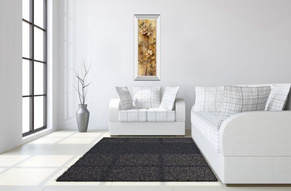 Classy Art Candlelight Lilies Il by Douglas Mirrored Frame Wall Art-2