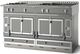 Chateau 150 Range, K4 Cooktop, Pebbled Stainless Steel-Premium Deluxe Finish, All Polished Chrome Trim-0