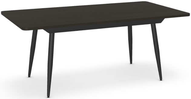 Amisco Customizable Richview 72" Dining Table with White Oak Veneer Top