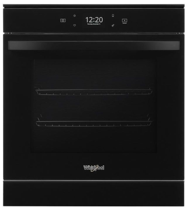 Whirlpool® 24" Black Single Electric Wall Oven