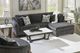 Signature Design by Ashley® Biddeford 2-Piece Shadow Right-Arm Facing Sectional and Chaise-1