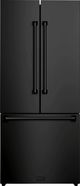 Thor Kitchen® Gordon Ramsay Series 30" 17.7 Cu. Ft. Black Counter Depth French Door Refrigerator-0