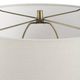 Uttermost® Rya Brown Table Lamp with Antique Brass Accent-3