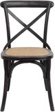 Forty West Brody Black X-Back Side Chair-2