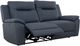 Primo™ International Casa Sienna Charell Jaxxon Blue Faux Leather Power Motion Sofa-1